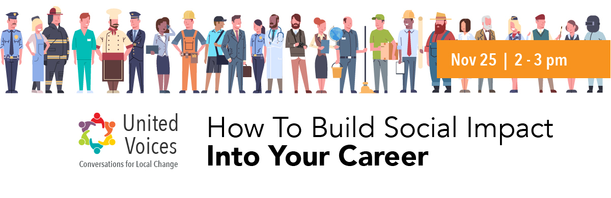 how to build social impact into your career