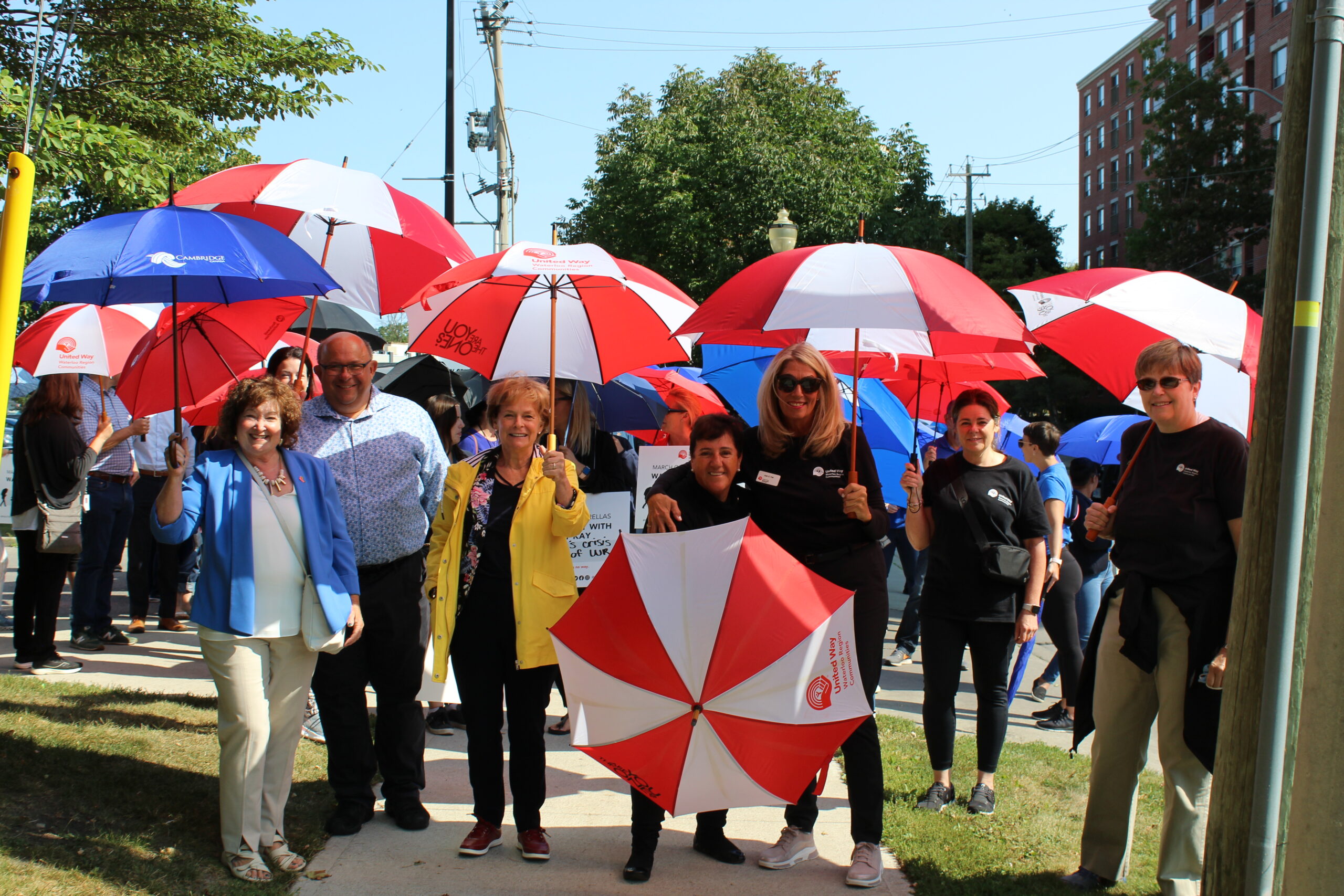 2023 United Way March of 1,000 Umbrellas