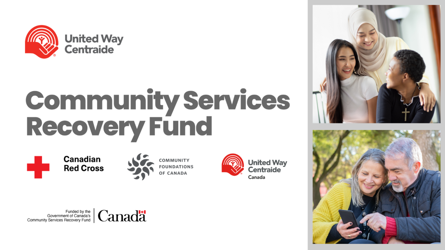Community services recovery fund