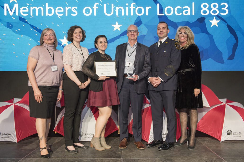 unifor united way non-profit giving