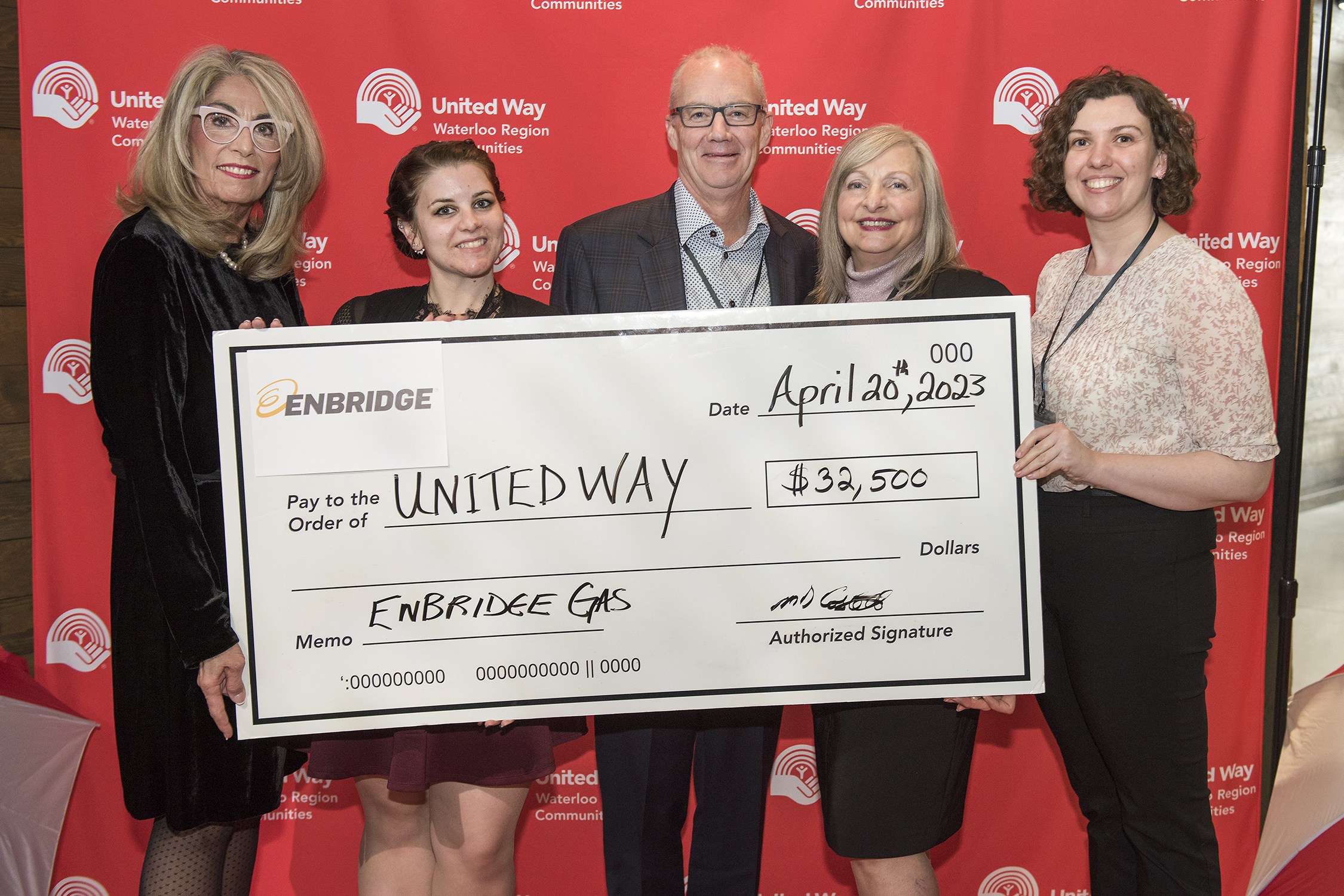 united way charity giving non-profit donation enbridge