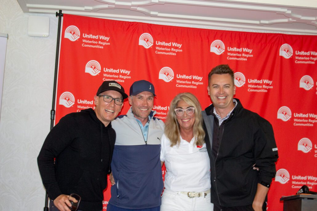 Golf for a cause event photo, event winners