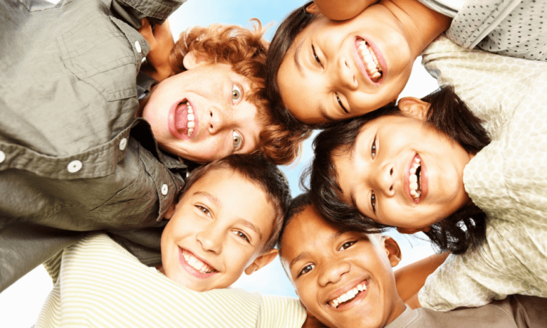 Children having fun